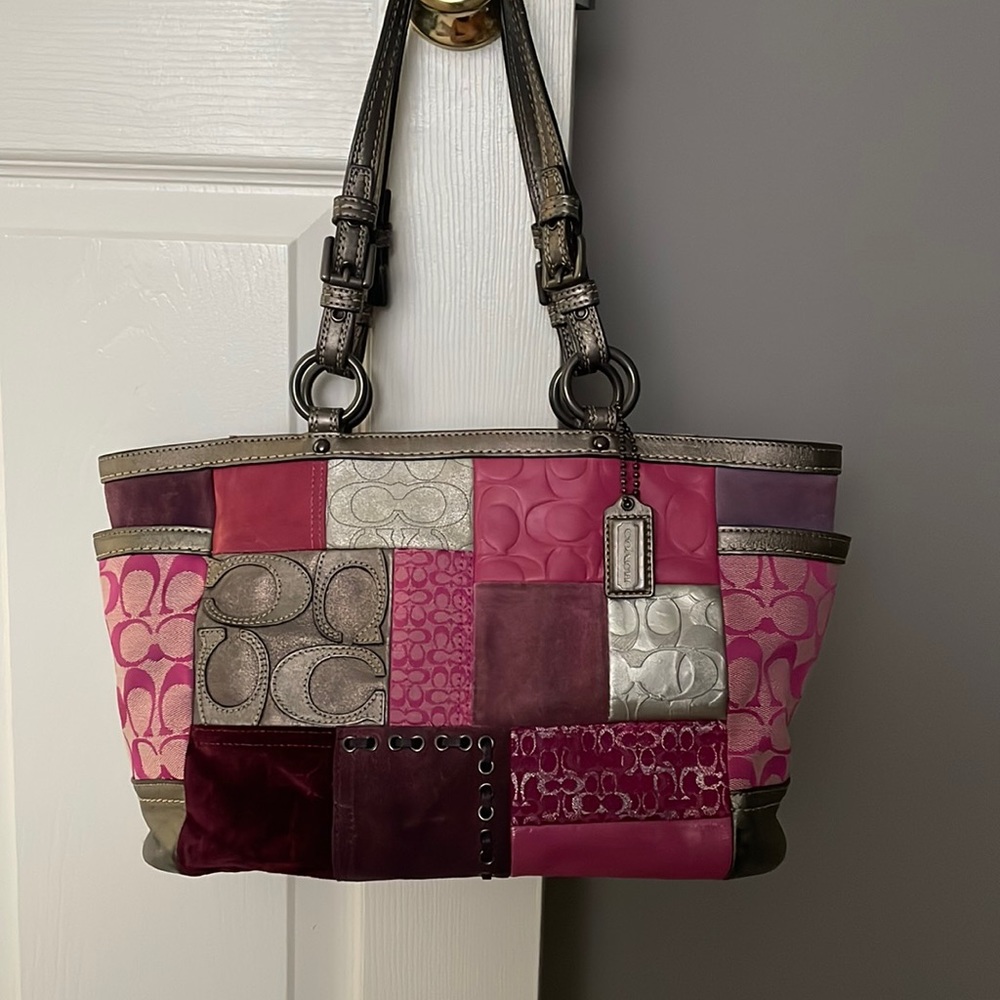 Coach Limited Edition Patchwork Tote - pre-loved (used)